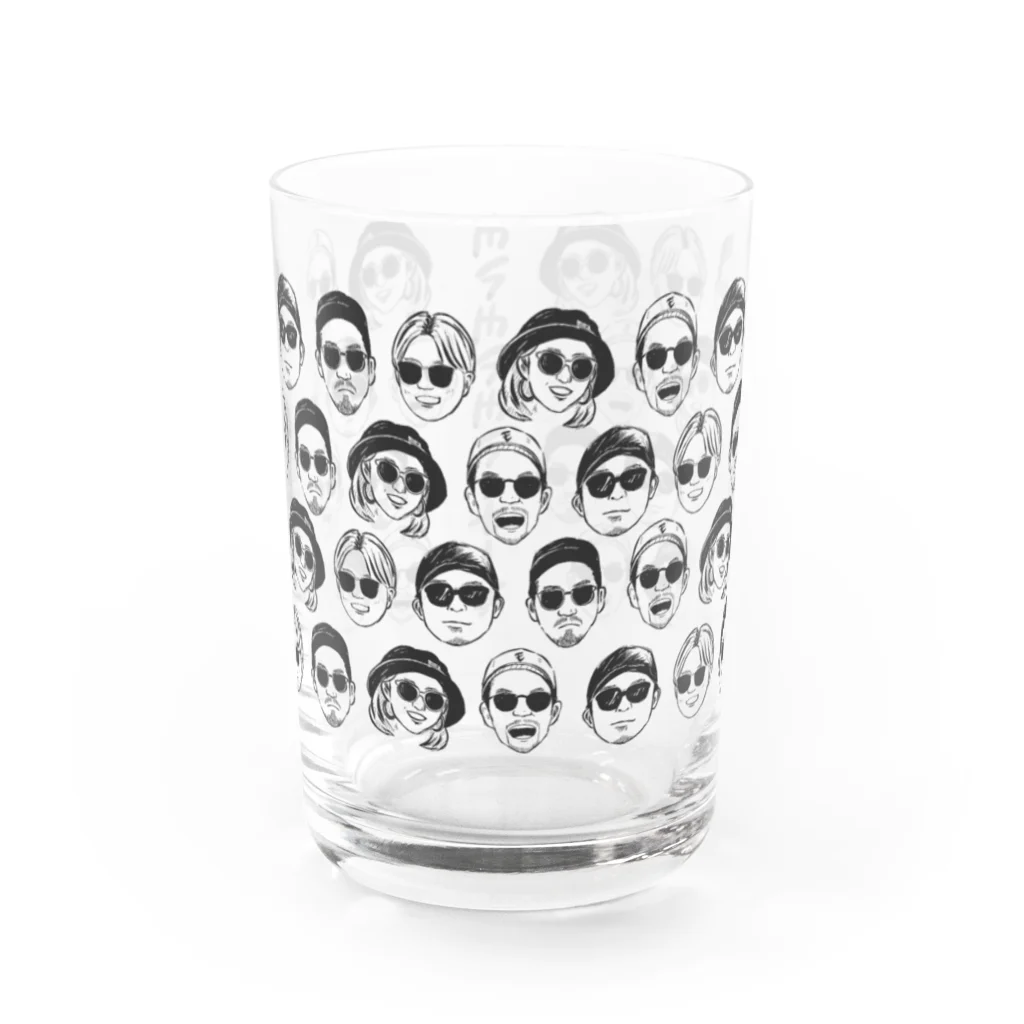 molmolmolkkysのモルッカーズだらけ-BK Water Glass :front