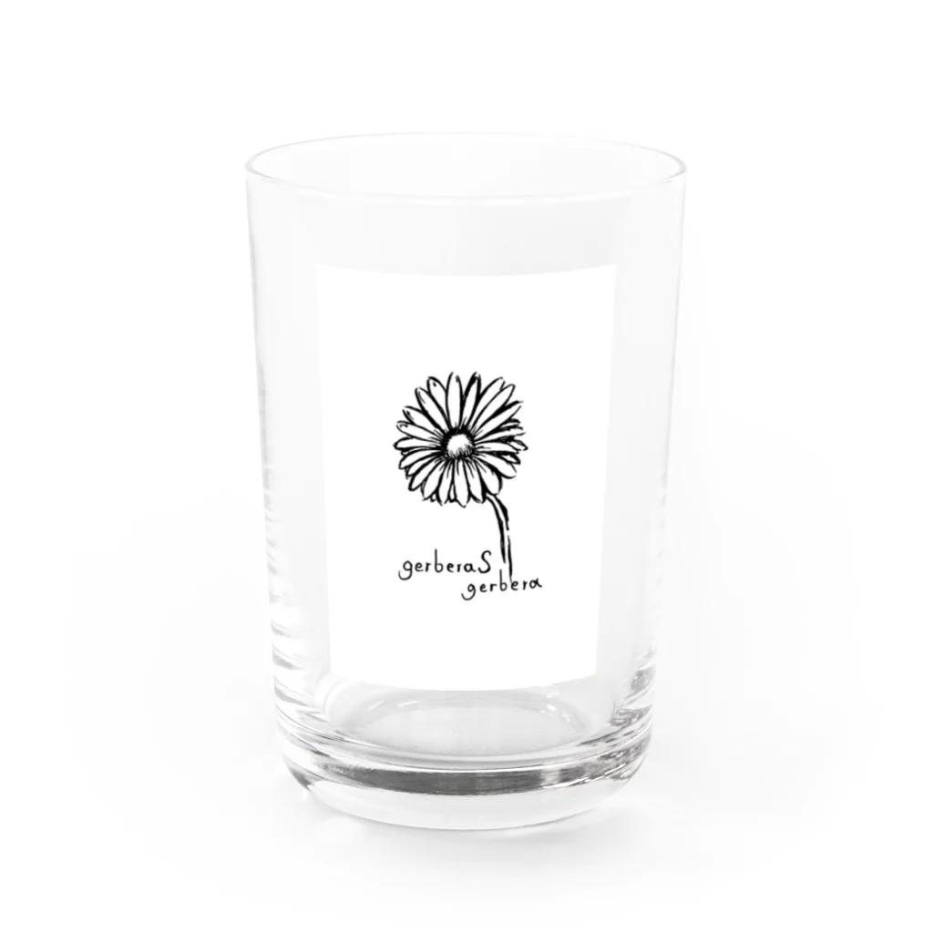 gerberasgerberaのgerberasgerbera Water Glass :front