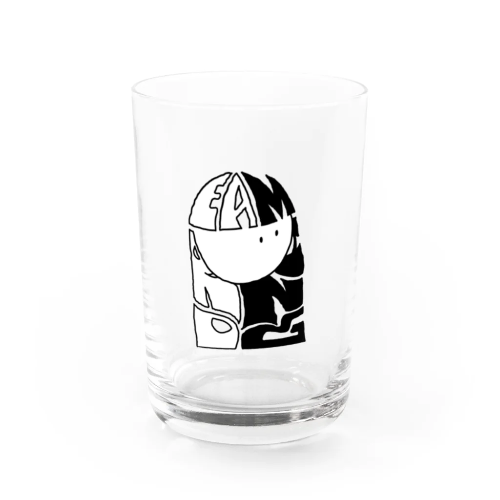 OYASUMI STOREのdreaming girl Water Glass :front