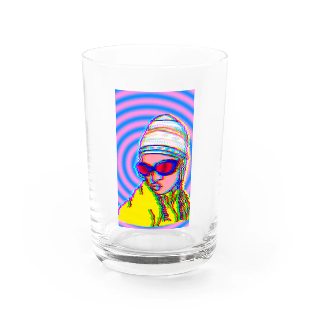 babattotyannneruのレゲェ Water Glass :front