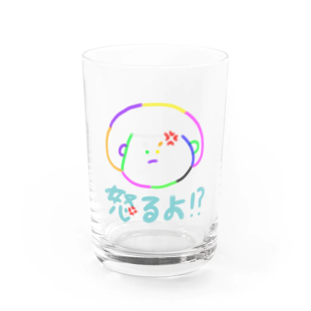 寿司カレーの怒るよ！？ Water Glass :front