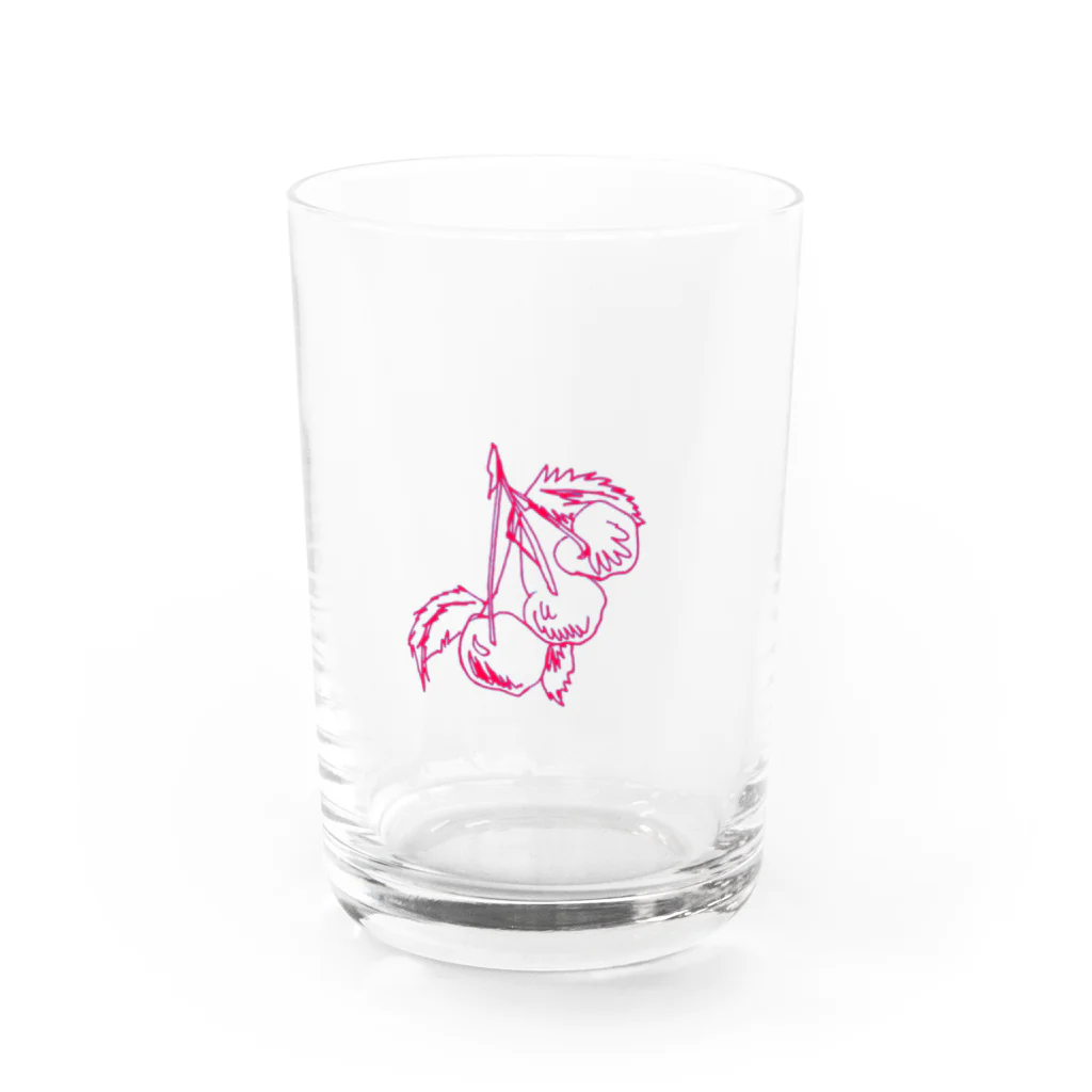 zakizakiのCHERRY Water Glass :front