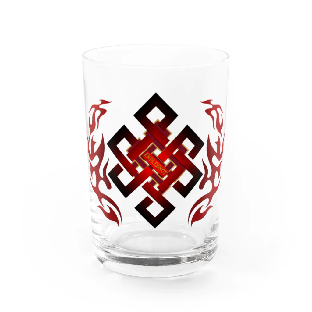 Ａ’ｚｗｏｒｋＳのENDLESSNOT～サンサーラ～ Water Glass :front