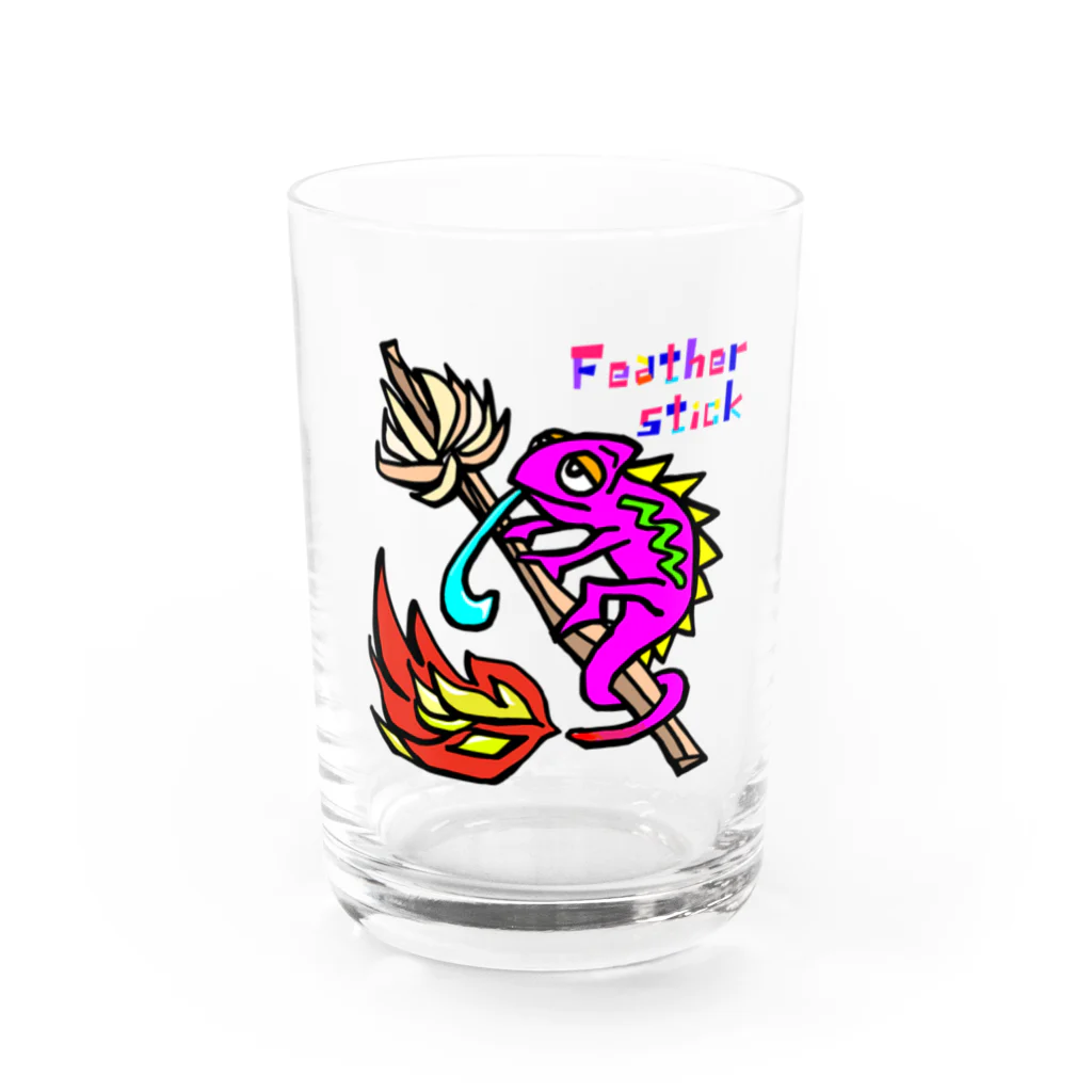 Feather stick-フェザースティック-のフェザースティック【Feather stick】 Water Glass :front