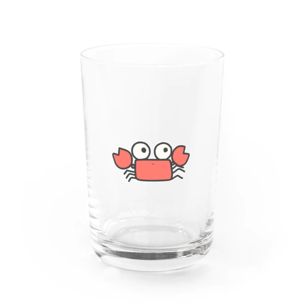 ゆるれあの「か」かに Water Glass :front