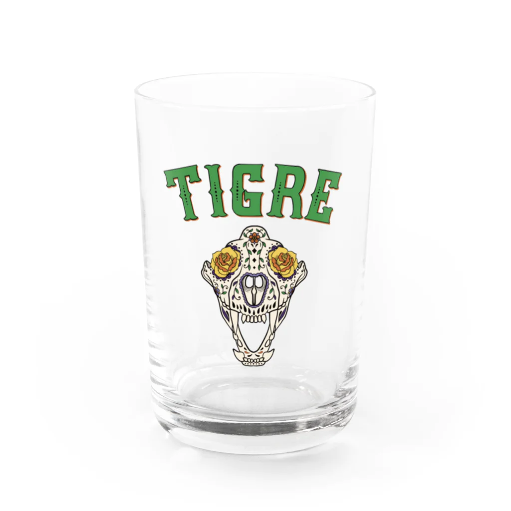 コノデザインのMexican Tigre Water Glass :front