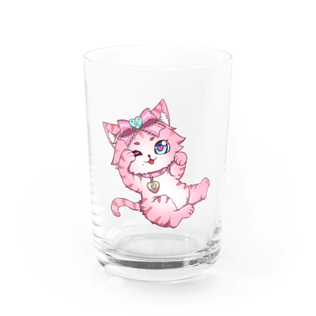 蓮乃上 みや🧠💖🆎のヤミちゃんのグッズ Water Glass :front