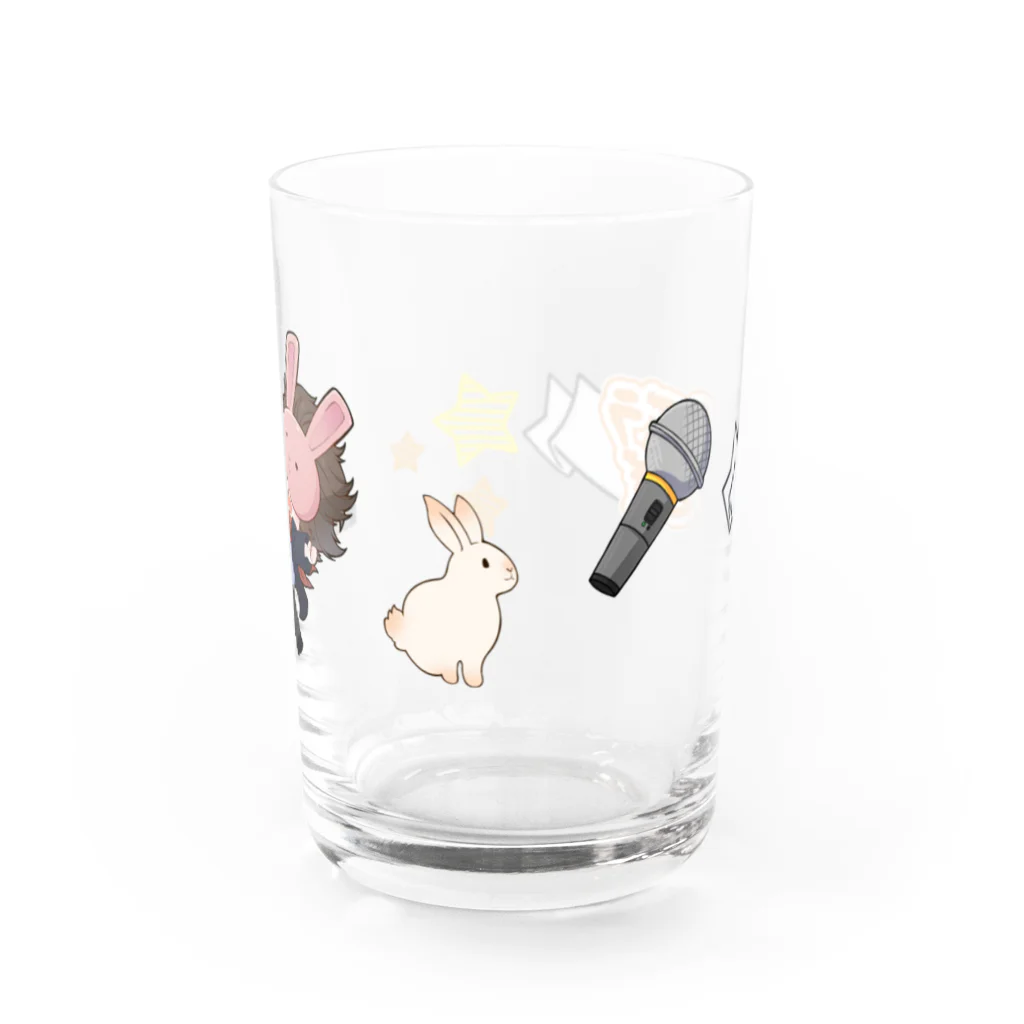 イタズラうさぎのイタズラうさぎ_2022 Water Glass :front