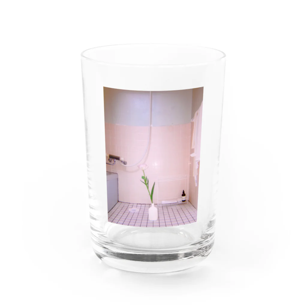 Haha MoecoのO furo F lower Water Glass :front