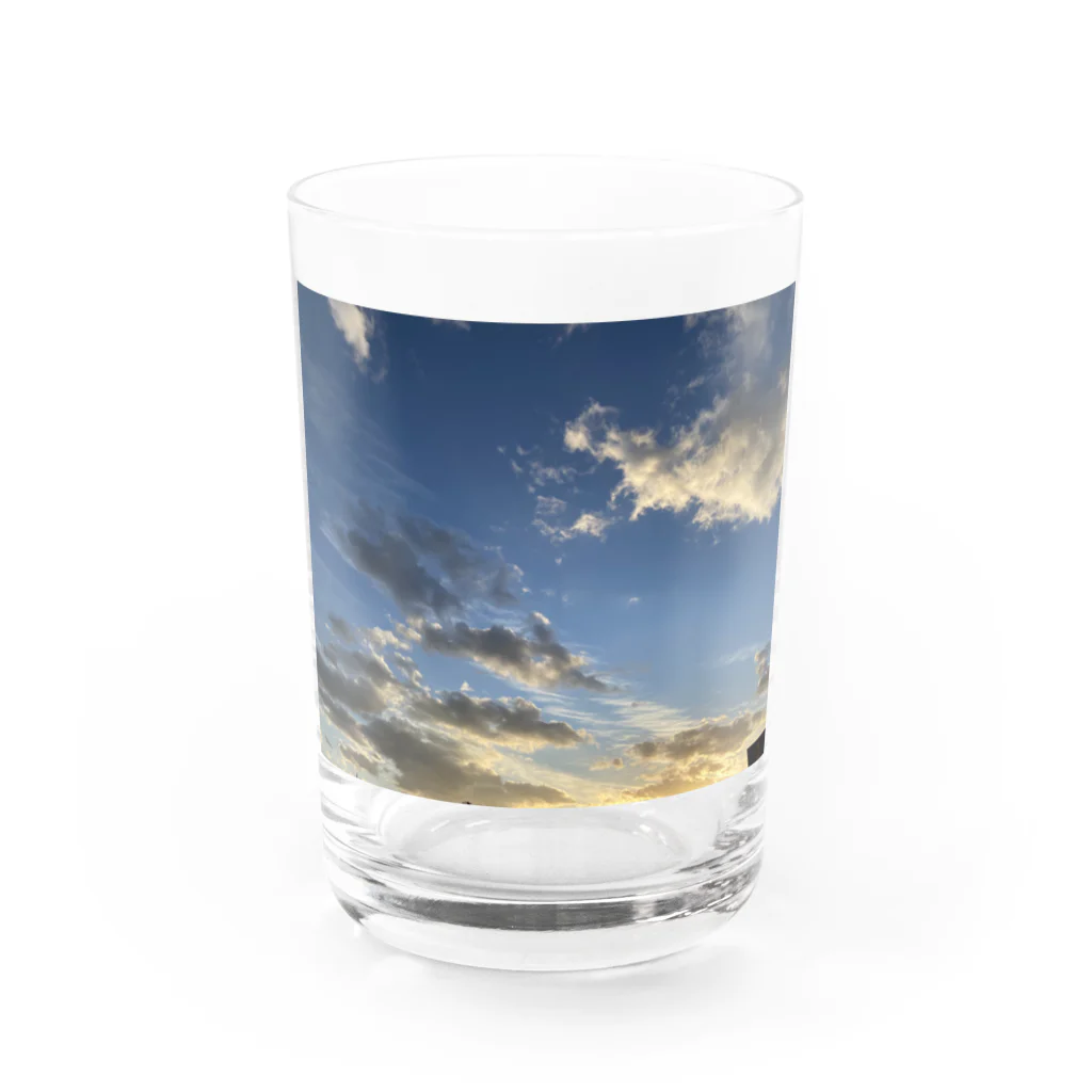 といちゃんの青空 Water Glass :front