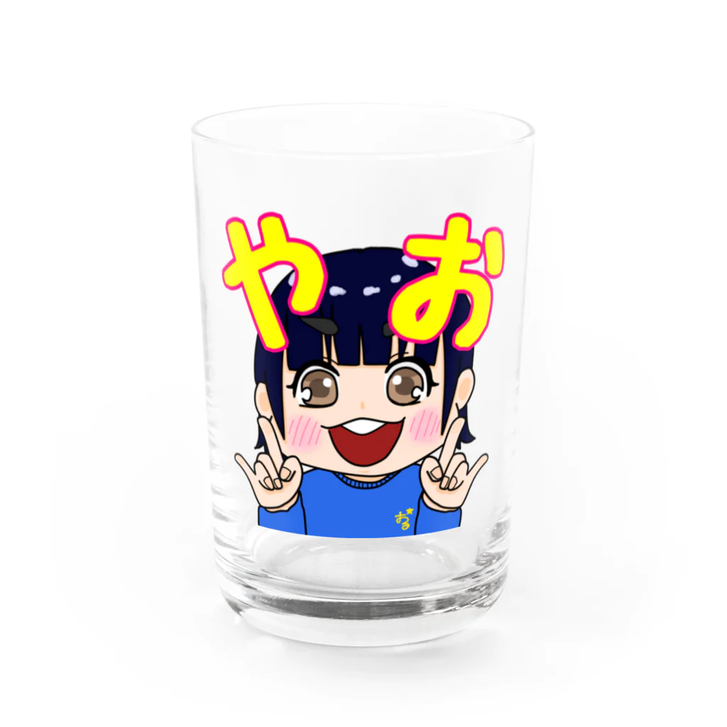 こまこま子's SHOPのやお系男子 Water Glass :front