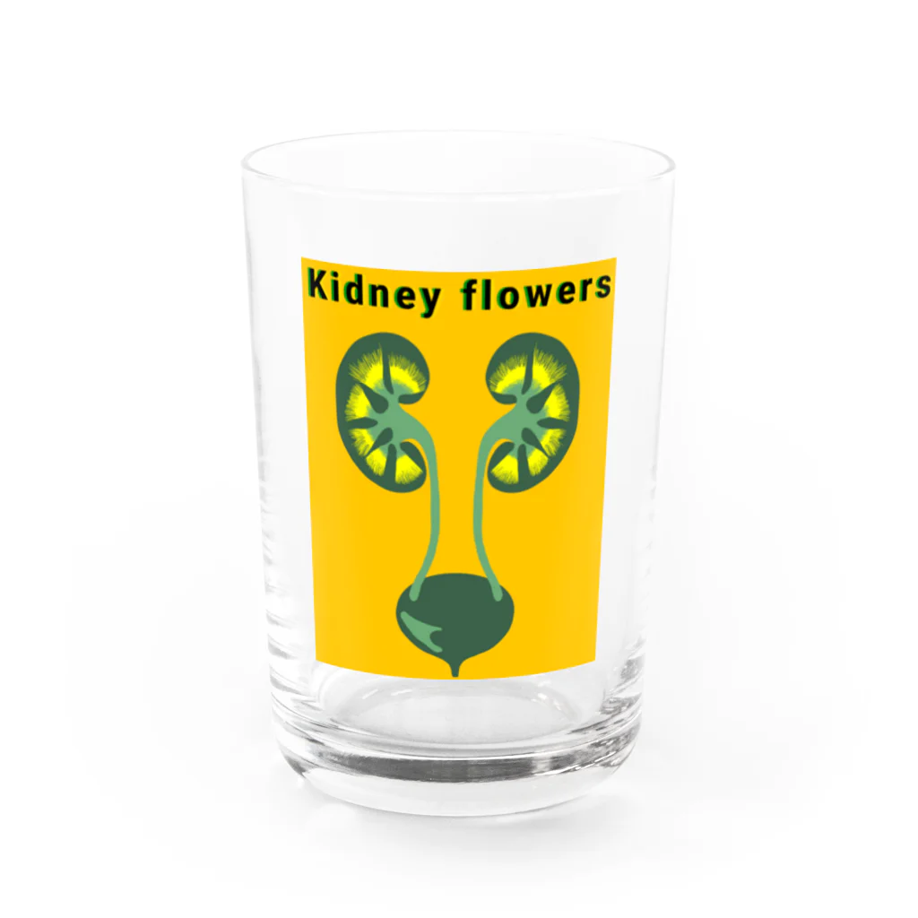 momolove のKidney flowers Water Glass :front