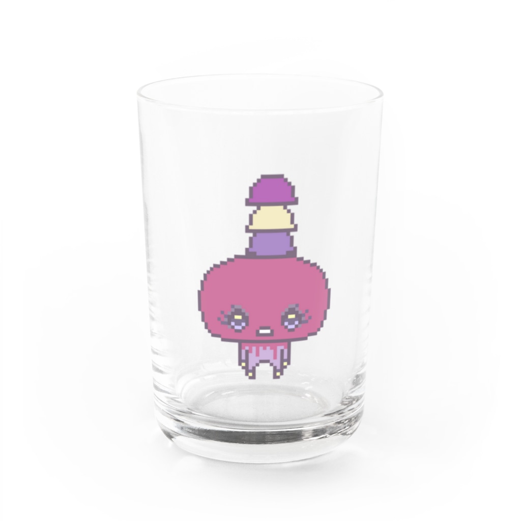 madeathのべりぃくりぃむん Water Glass :front