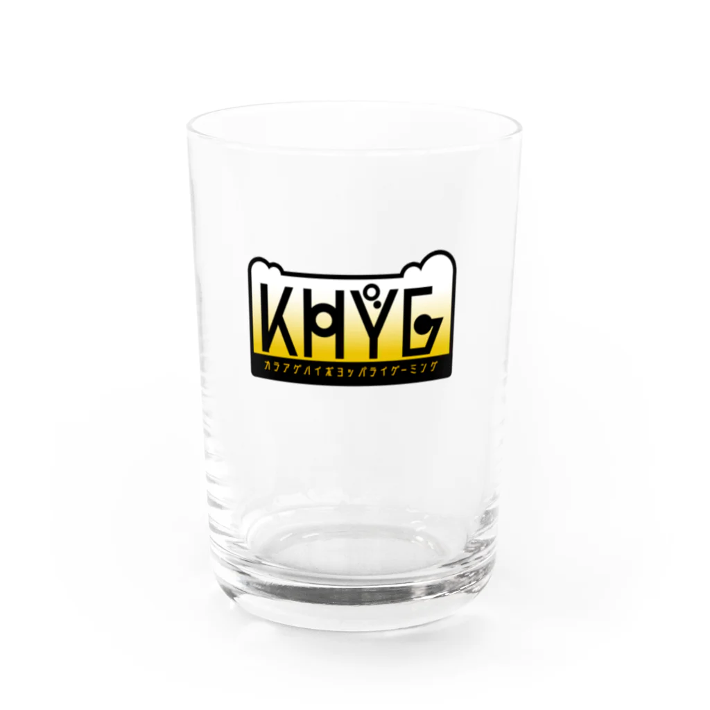 イタドリのKHYG公認ロゴ Water Glass :front