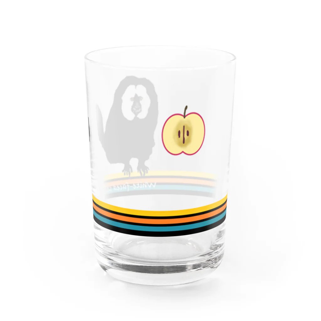 B-shopのシロガオサキ Water Glass :front