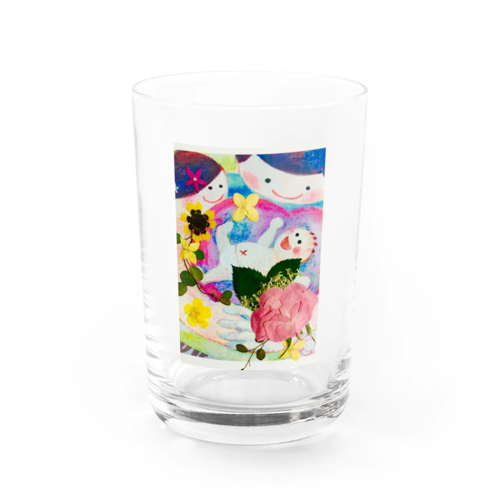 kuu_kaスマホケースのハッピーバースデー Water Glass :front