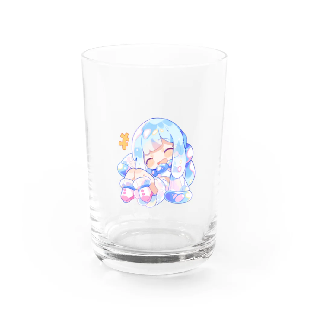 泡月しゃぼん🧼🌙の泡月しゃぼんの公式アイテム Water Glass :front