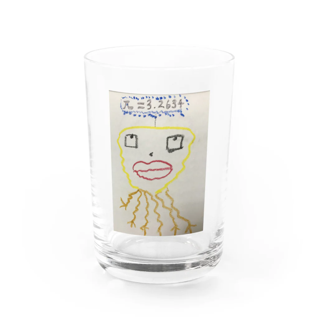 うちだシュンスケ(ソノシータ@)の冨岡 Water Glass :front