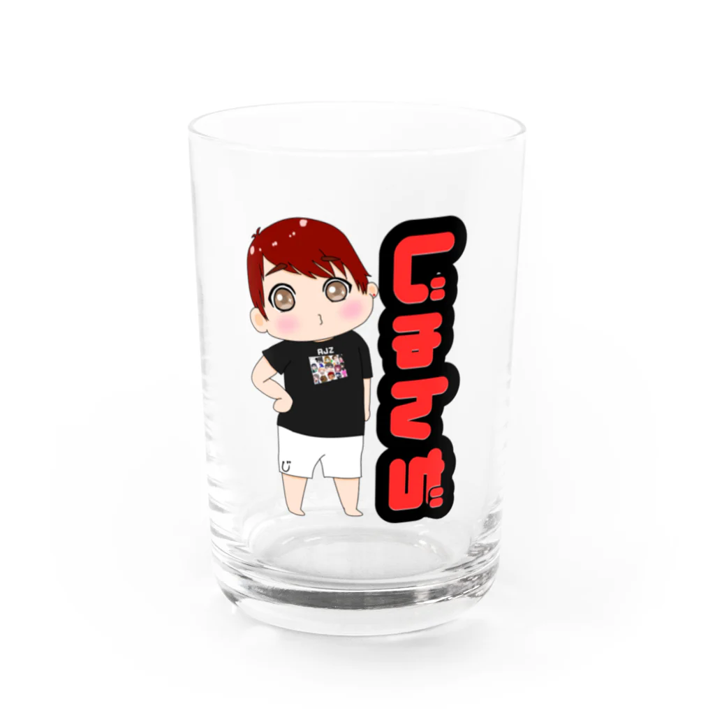 こまこま子's SHOPの決めポーズんでぃ Water Glass :front