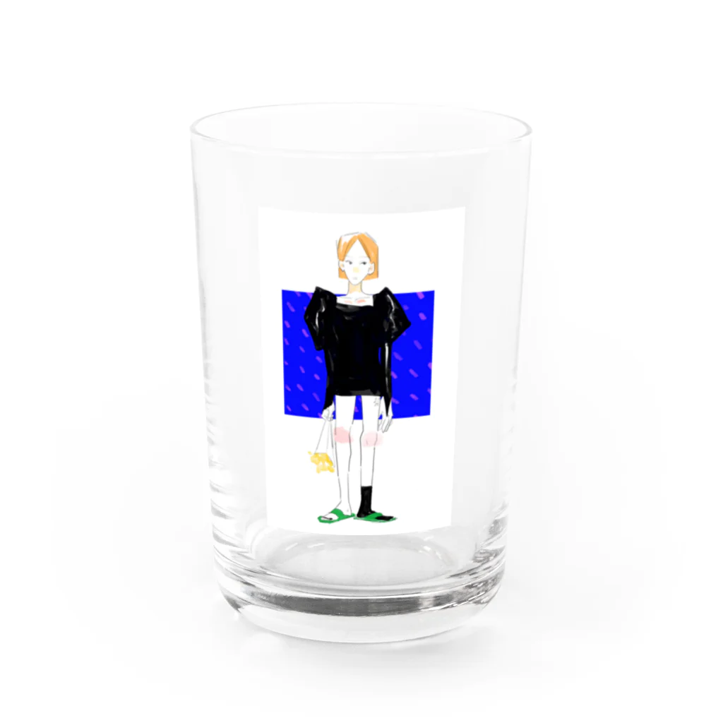 ざんしょのあ Water Glass :front