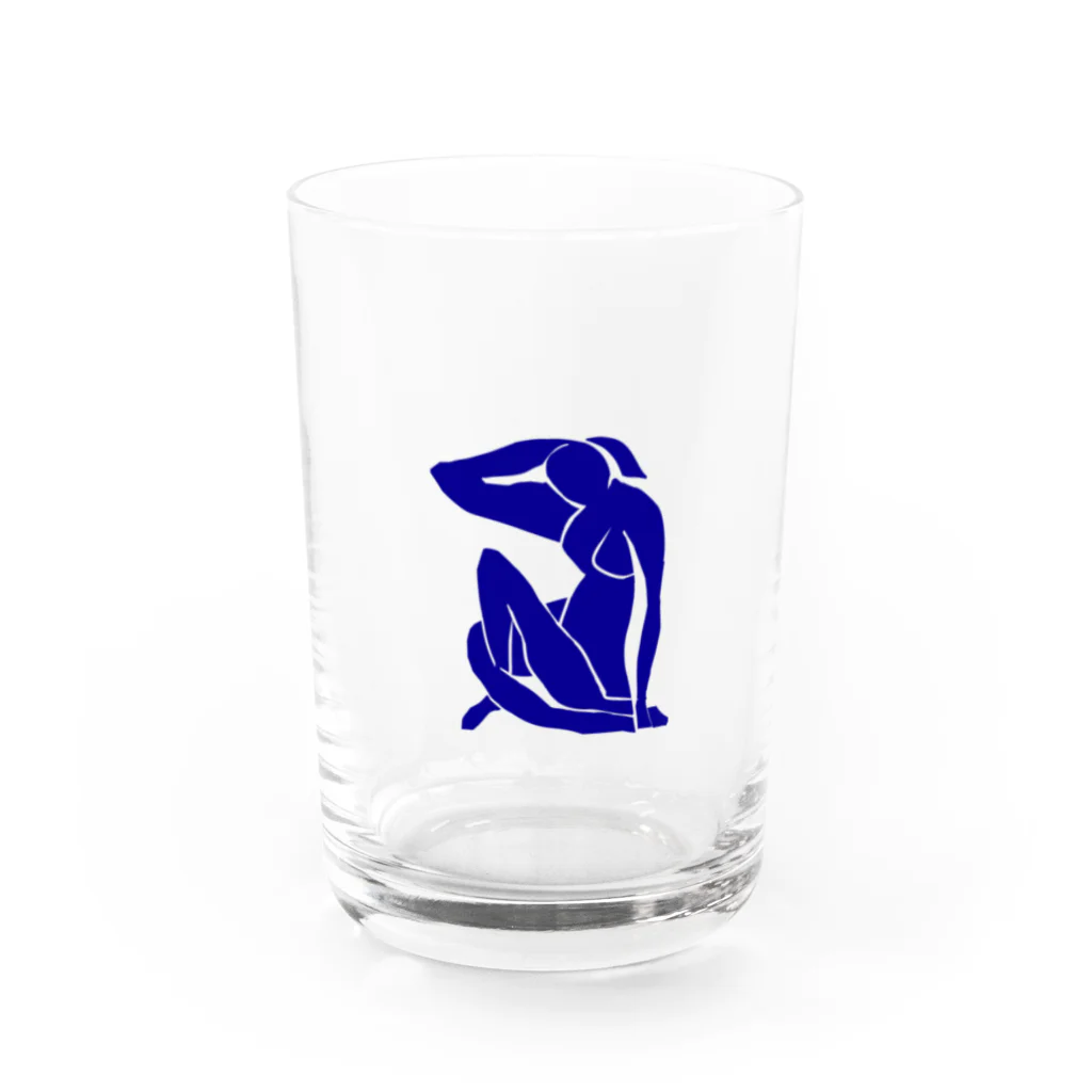 owm/omwのブルーヌードIIグラス(マティス) Water Glass :front