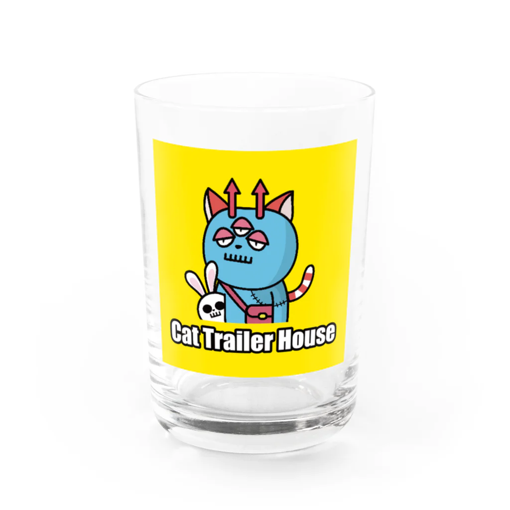 Cat Trailer HouseのCat Trailer House 001-B Water Glass :front