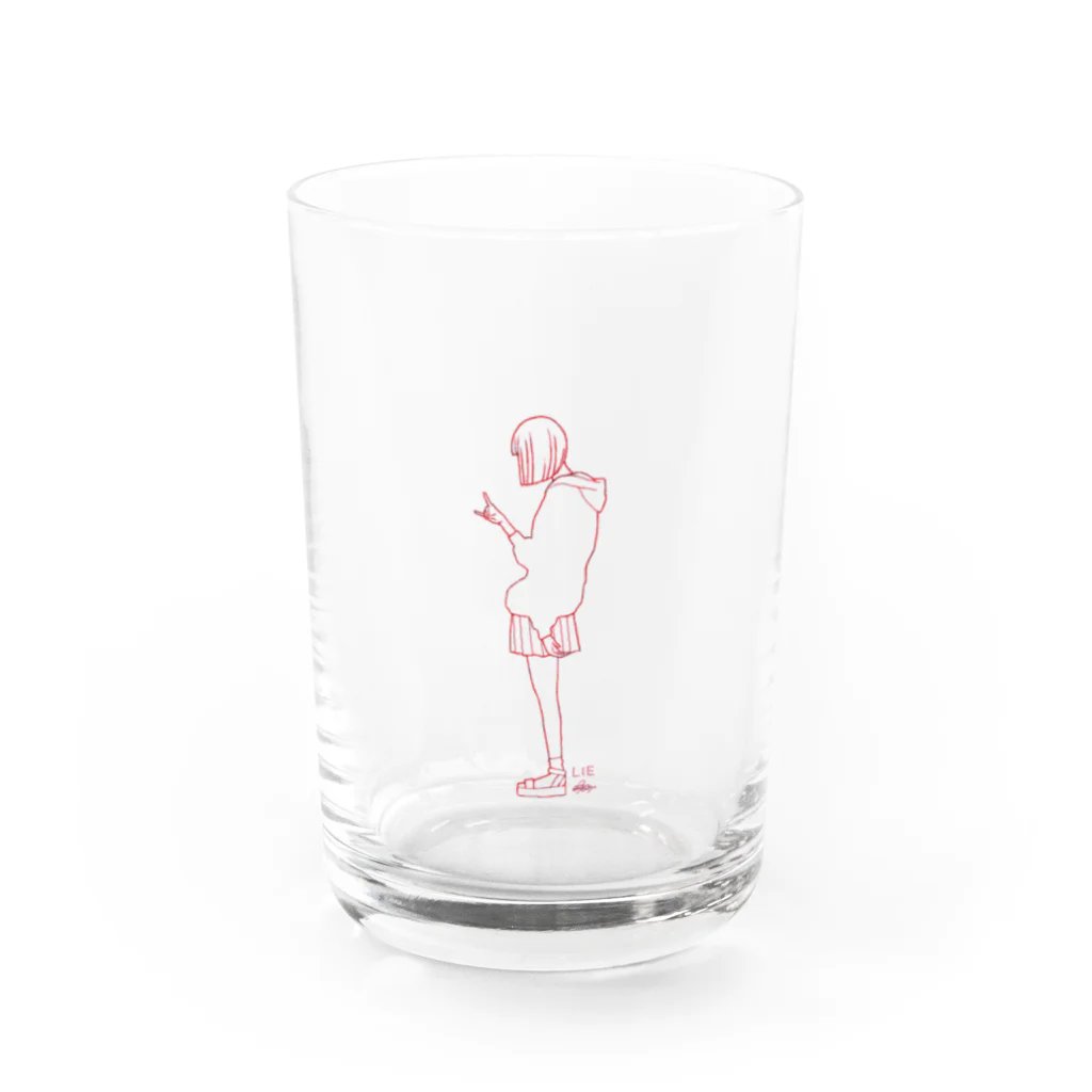 竹条いちいのLIE Water Glass :front