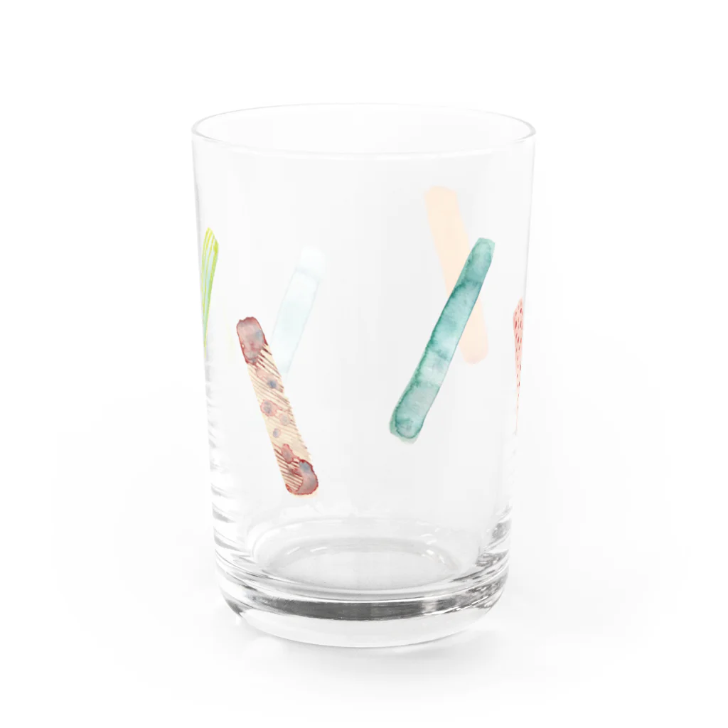 namiのsuisai -LINE- Water Glass :front