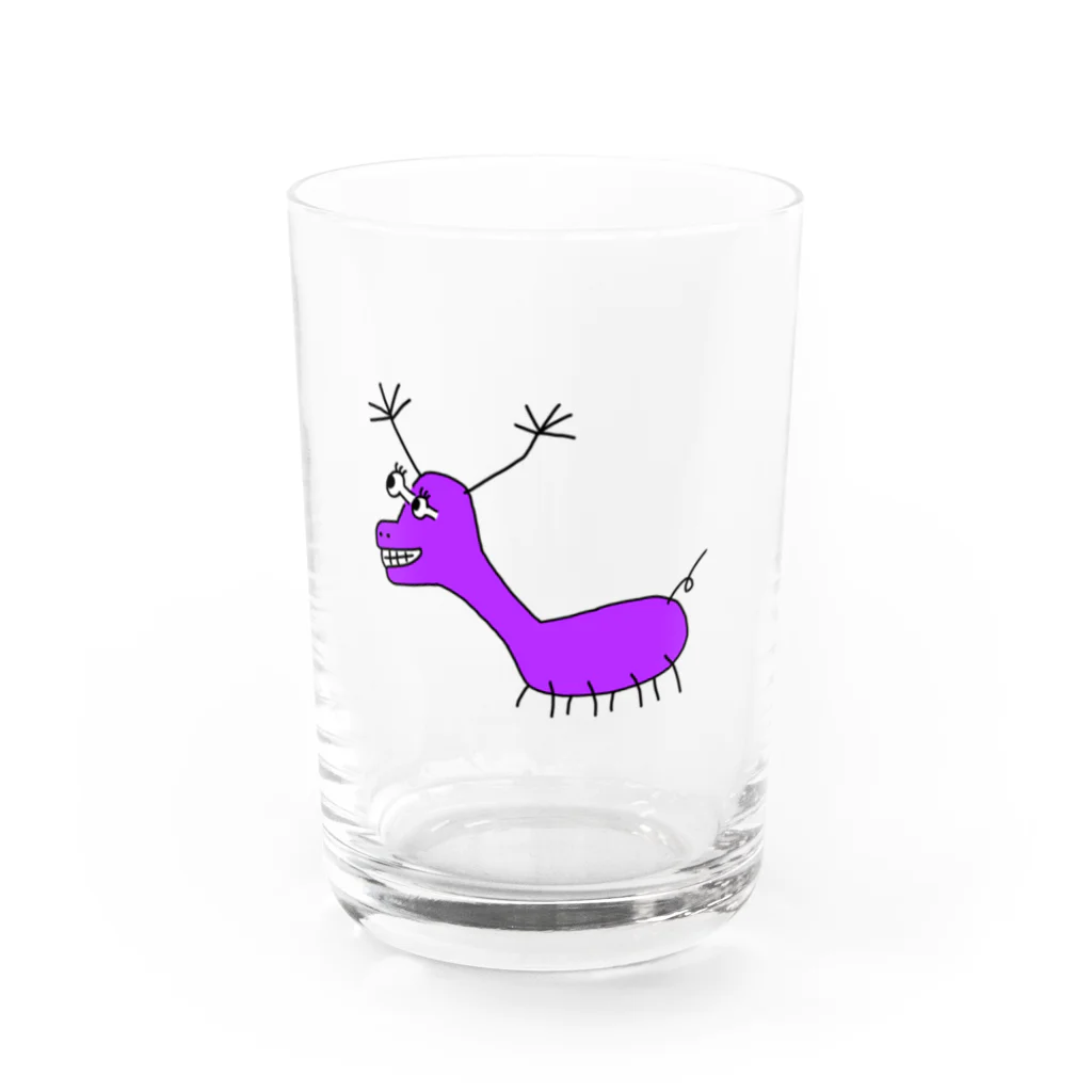 どうぶつくみあいのソレハシカ Water Glass :front