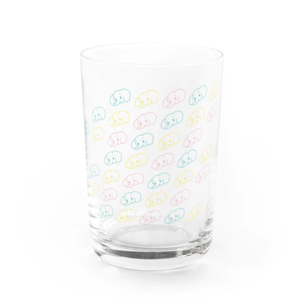 そぼろのプレーンぱおみん　パターン Water Glass :front