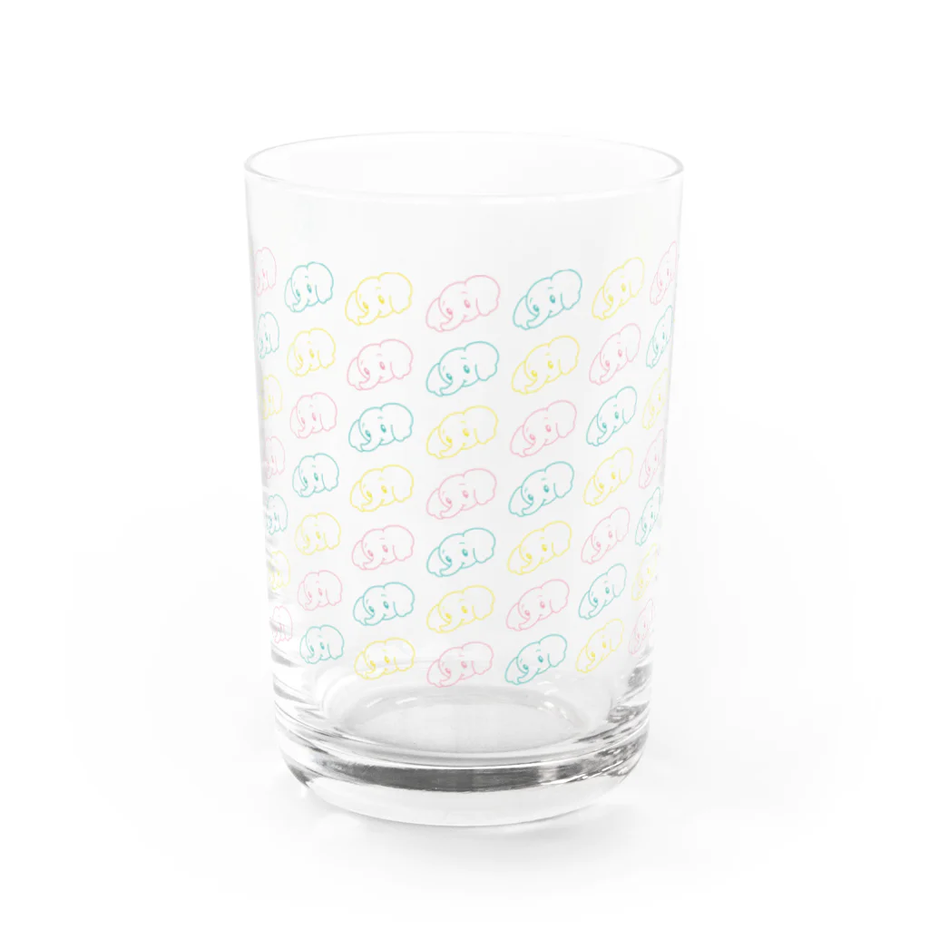 そぼろのプレーンぱおみん　パターン Water Glass :front