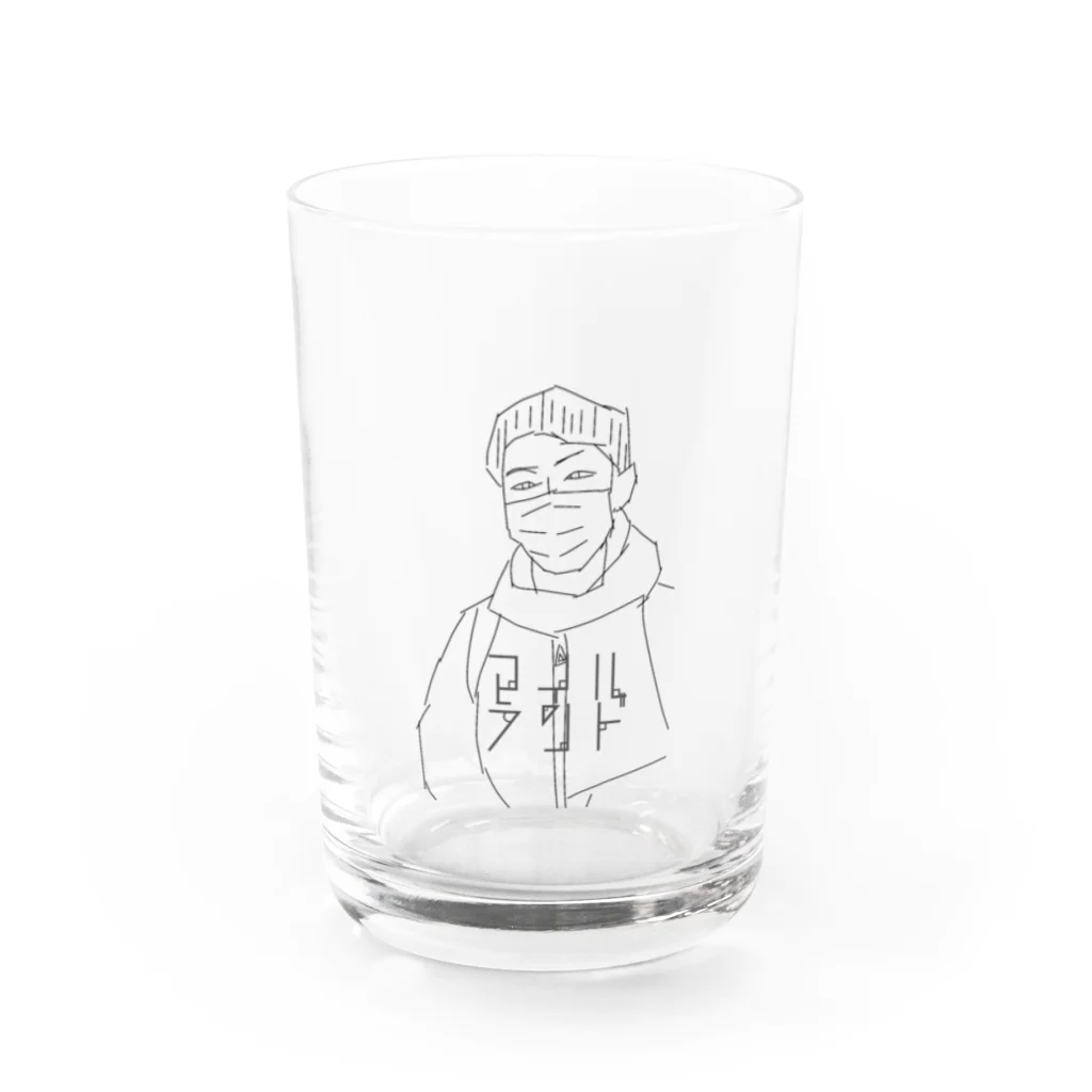 アイルランドのアイルランドロゴシリーズ Water Glass :front