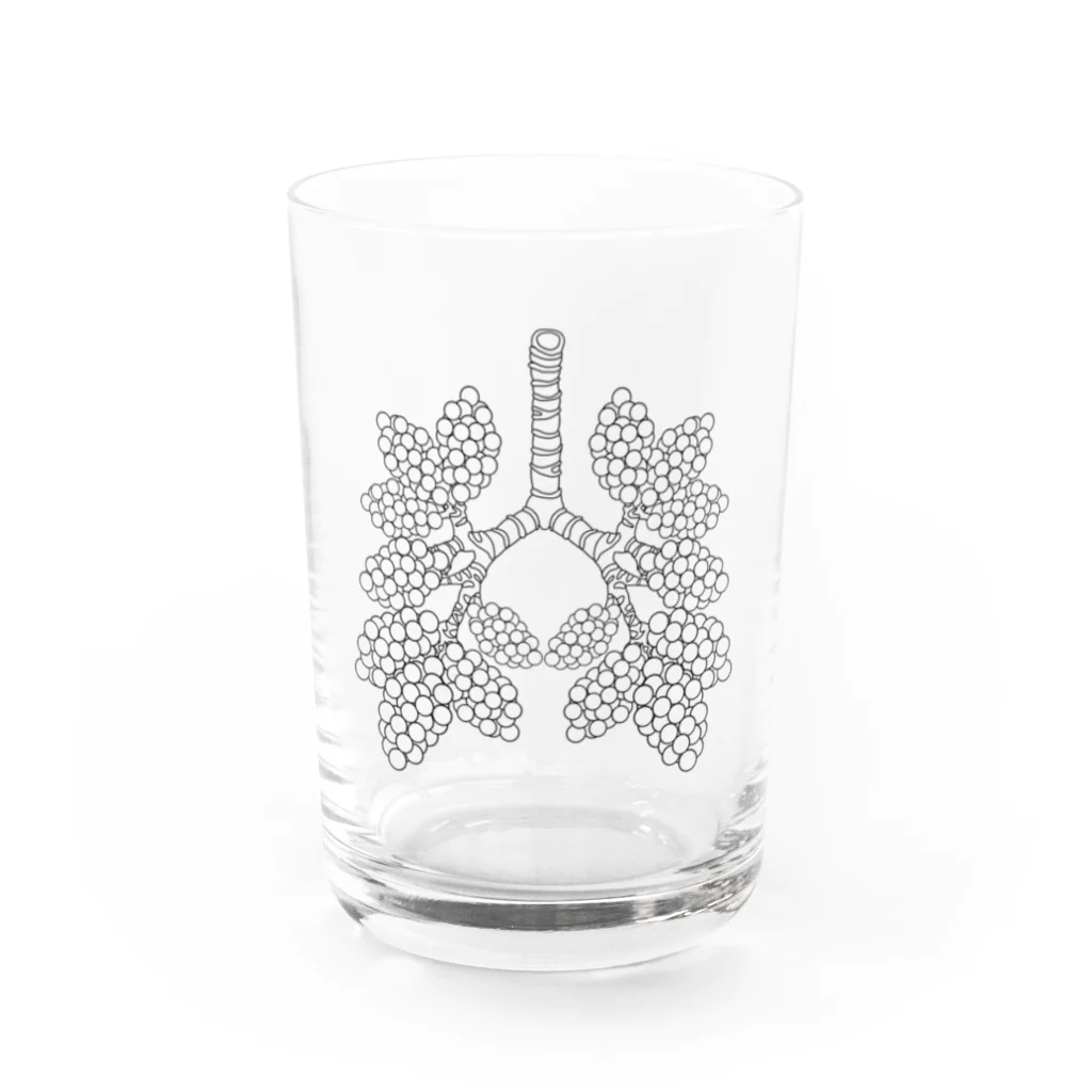 momolove の肺胞 Water Glass :front