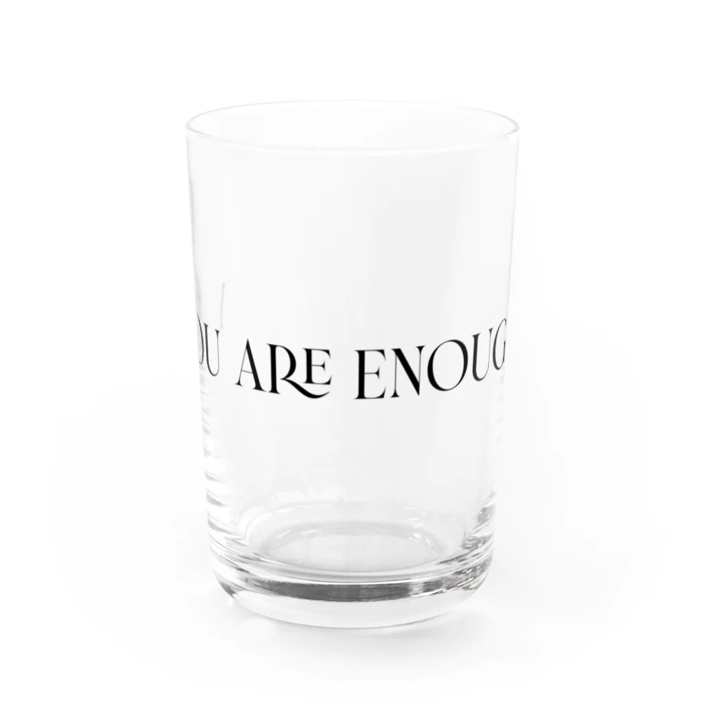 MONETのYOU ARE ENOUGH. Water Glass :front