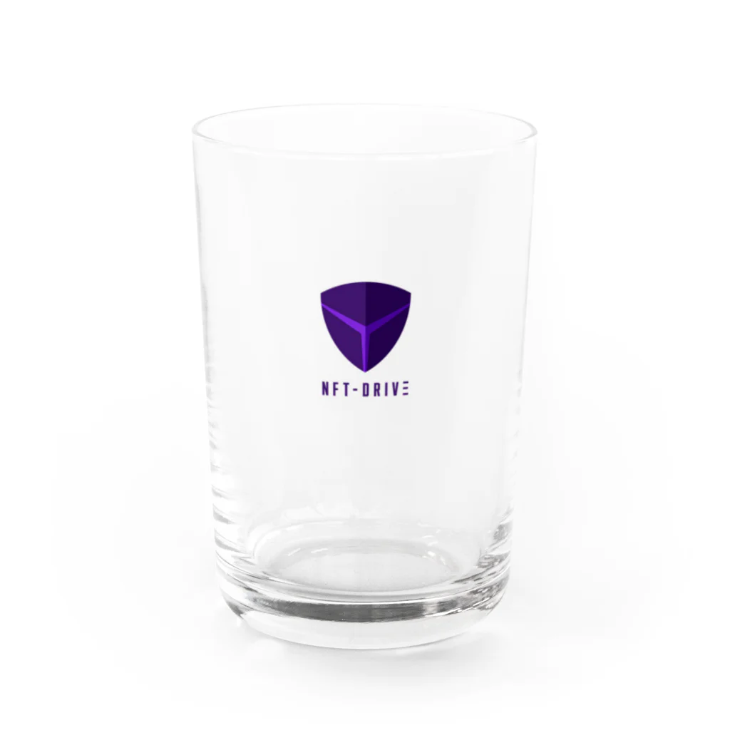 NFT-Drive公式のNFT-Driveの公式グッズ Water Glass :front