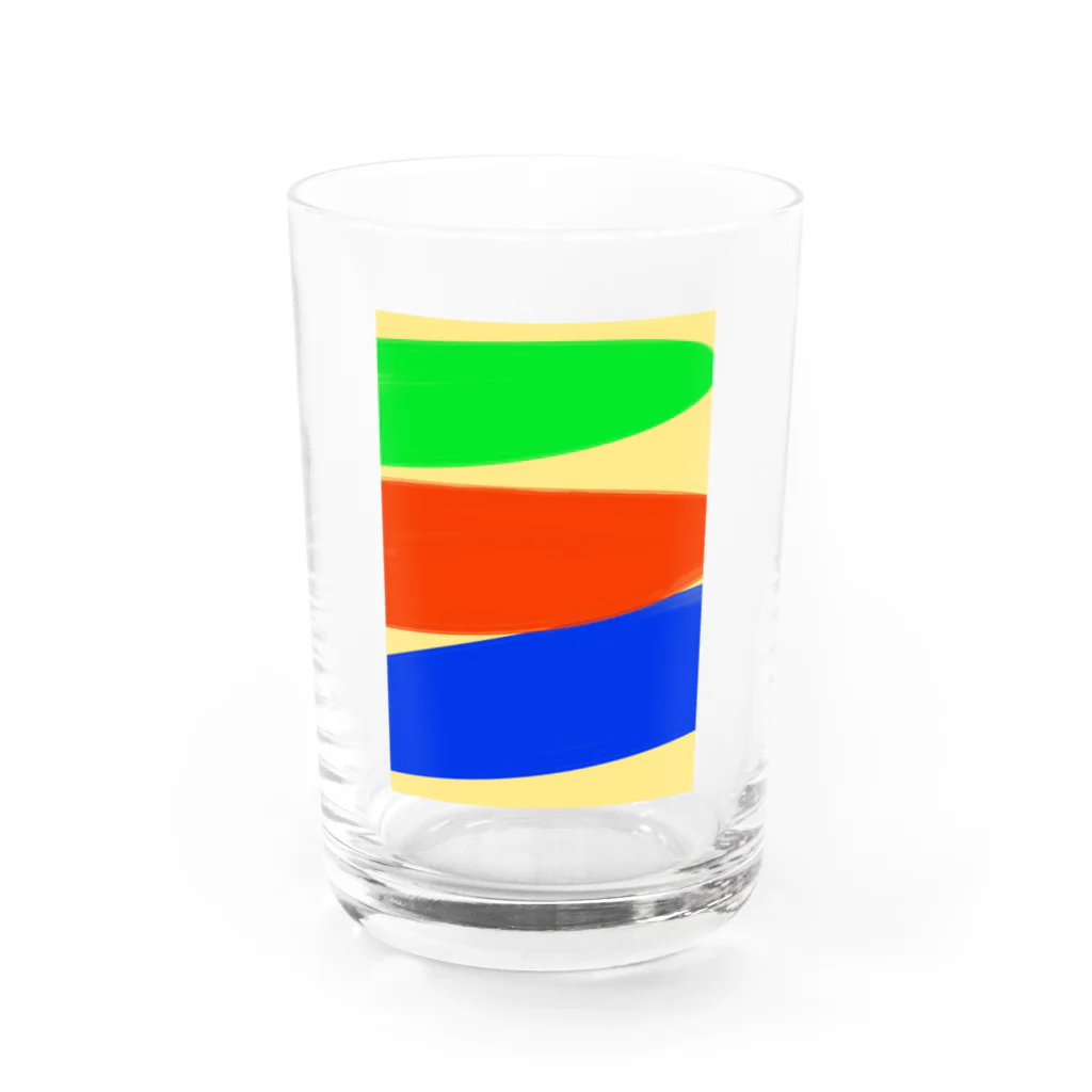 キーのハワイ Water Glass :front