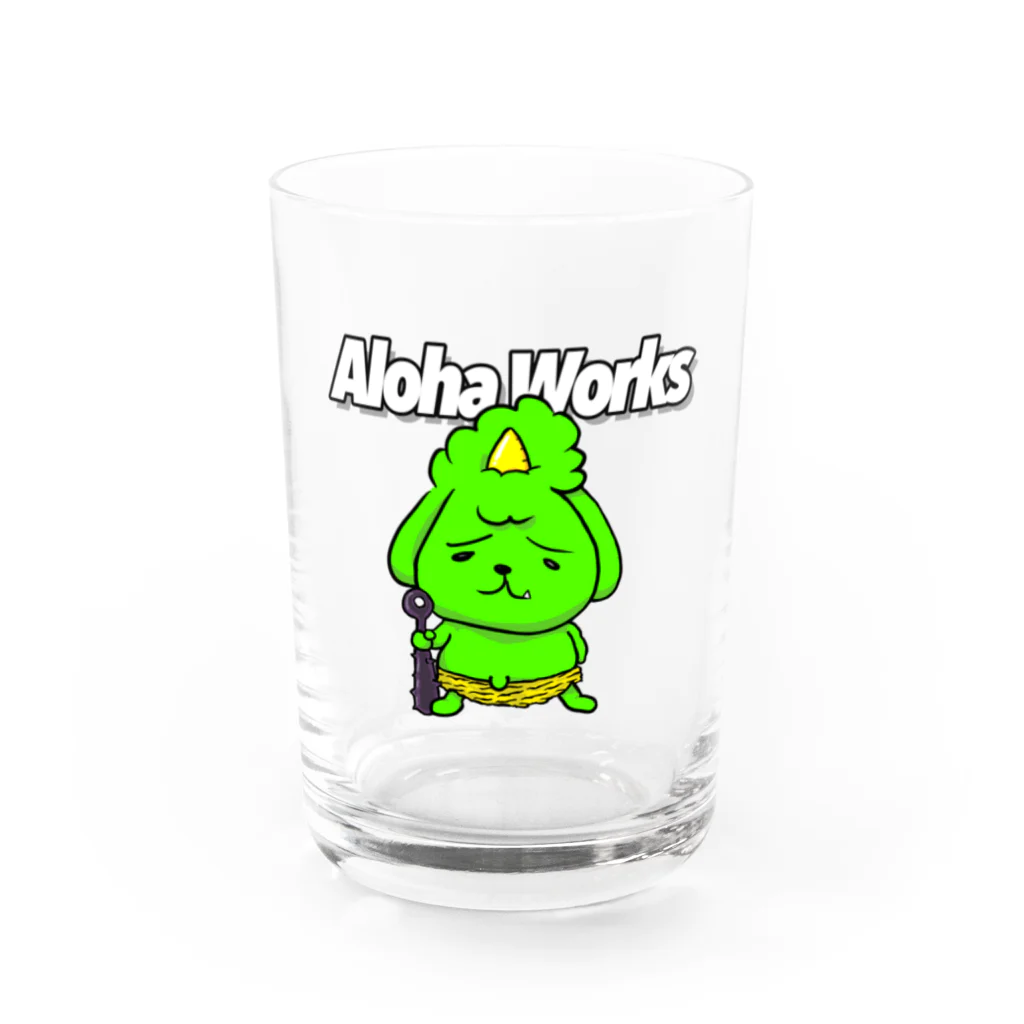 Aloha WorksのAloha Works (アロハワークス) グラス前面