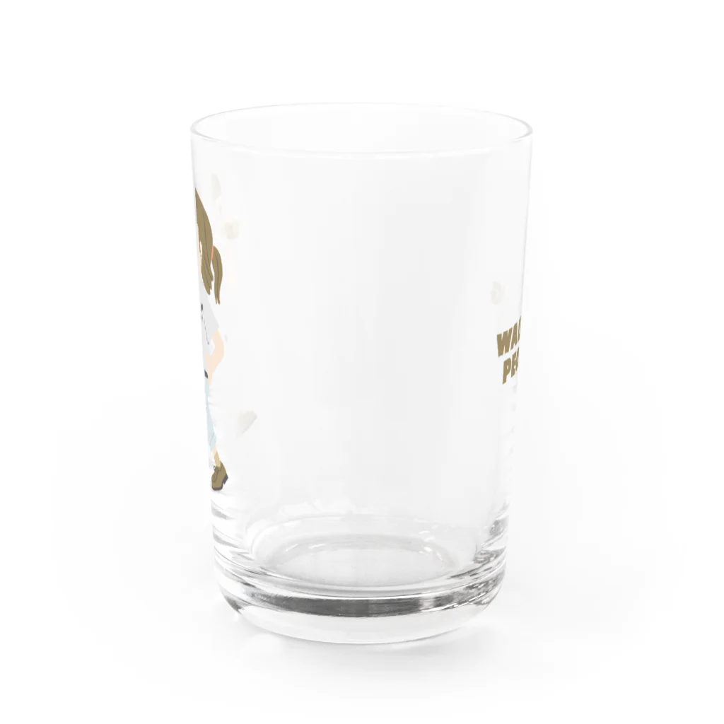 PERCENT STOREのWALKING PEOPLE NO.26 Water Glass :front