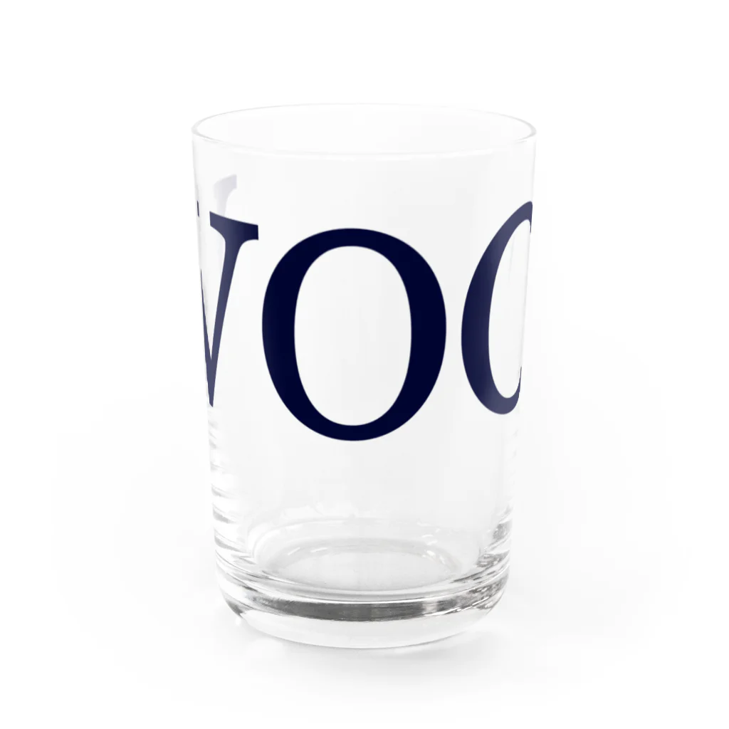 ニポトレ本舗☆投資家とトレーダーに捧ぐのVOO for 米国株投資家 Water Glass :front