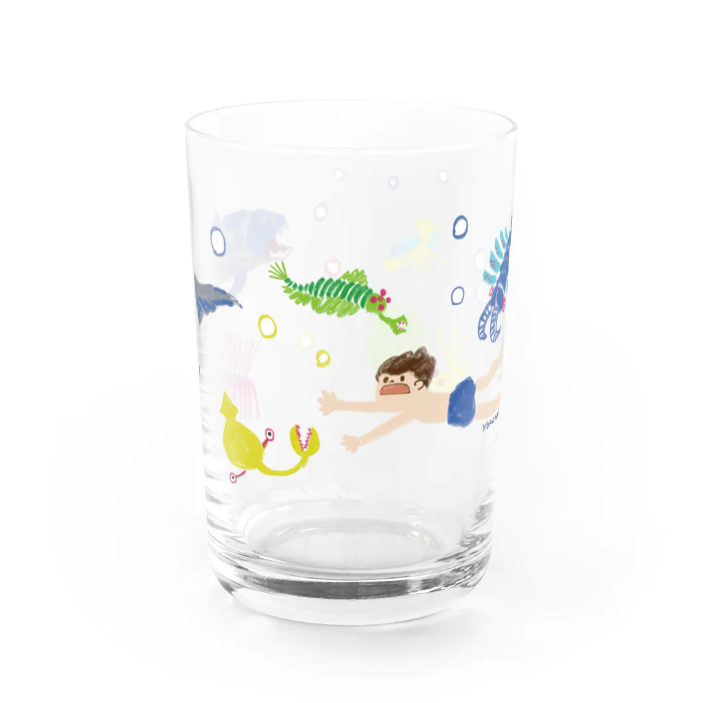 YOKOYOKO の古代生物グラス Water Glass :front