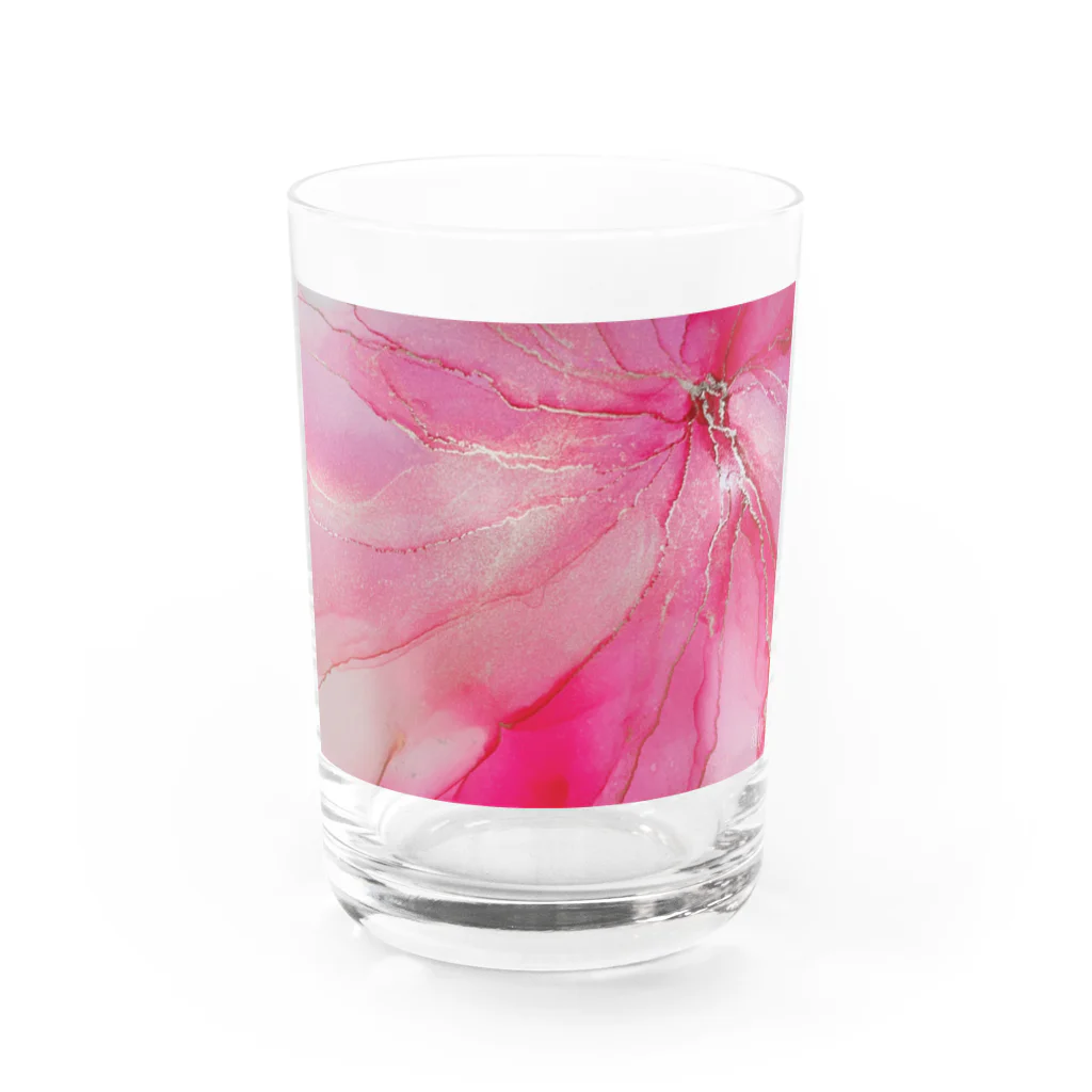 Atelier tetote のあなたの花を咲かせよう Water Glass :front