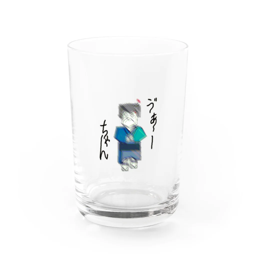 エイエヌソフトのれん街のVirtian(ゔぁ～ちゃん)デザイン Water Glass :front