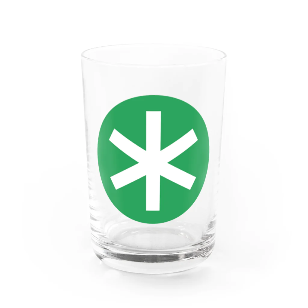 wachapakaのモデレーター Water Glass :front