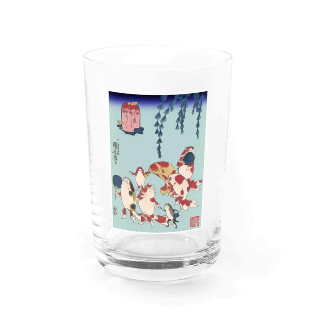 Rigelの金魚づくし ぼんぼん Water Glass :front