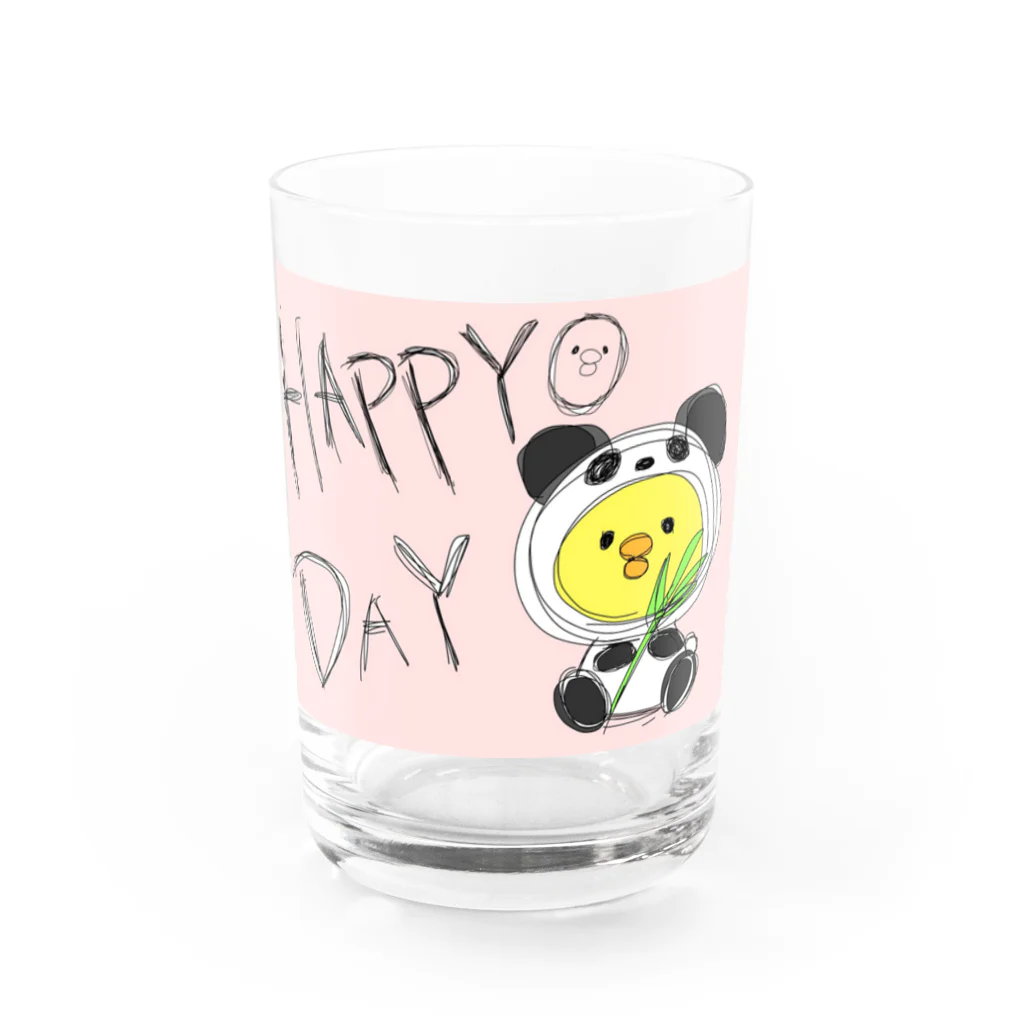 singer-Oonosayo-shopのHappiyo Water Glass :front