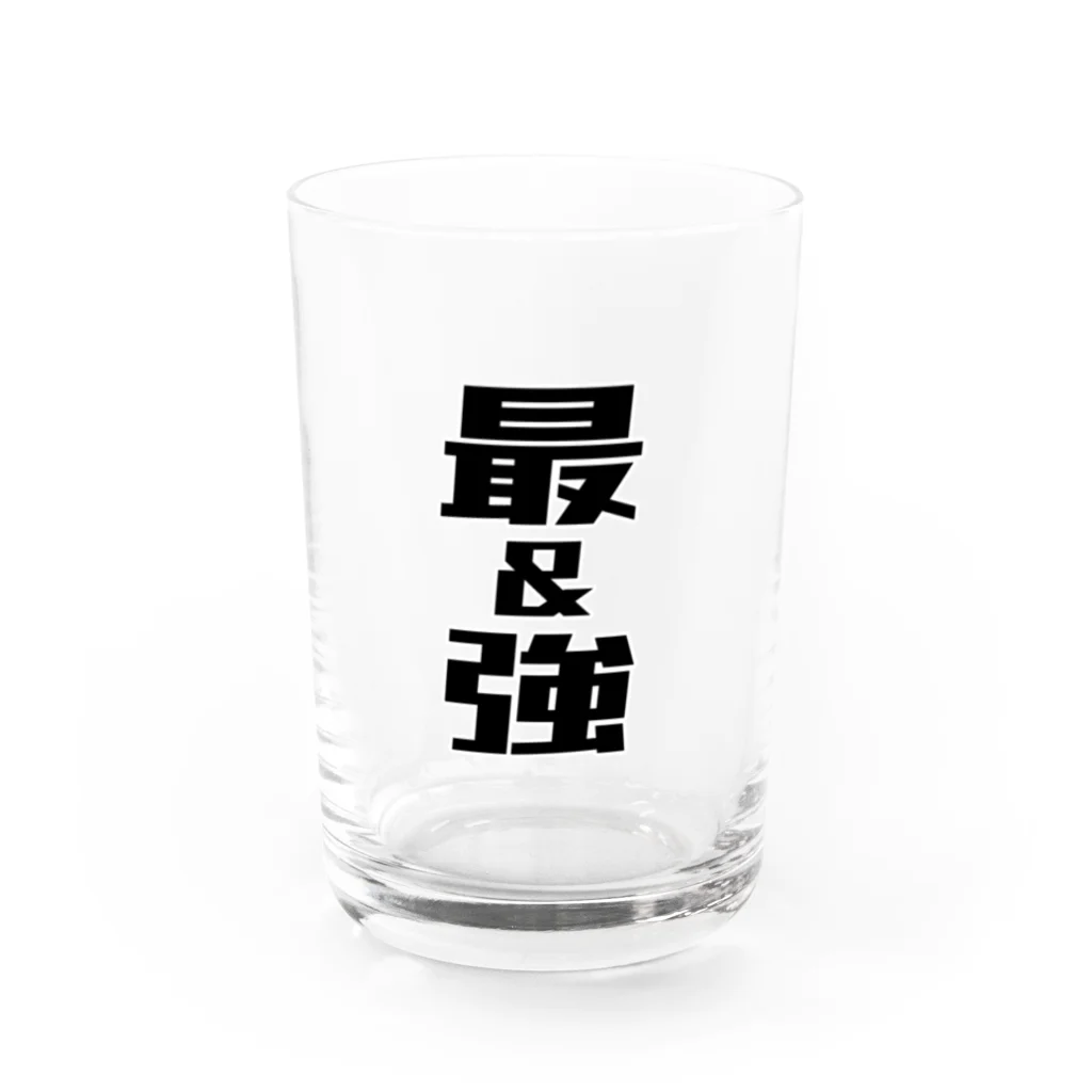 ブラック・ラビットの最＆強 Water Glass :front