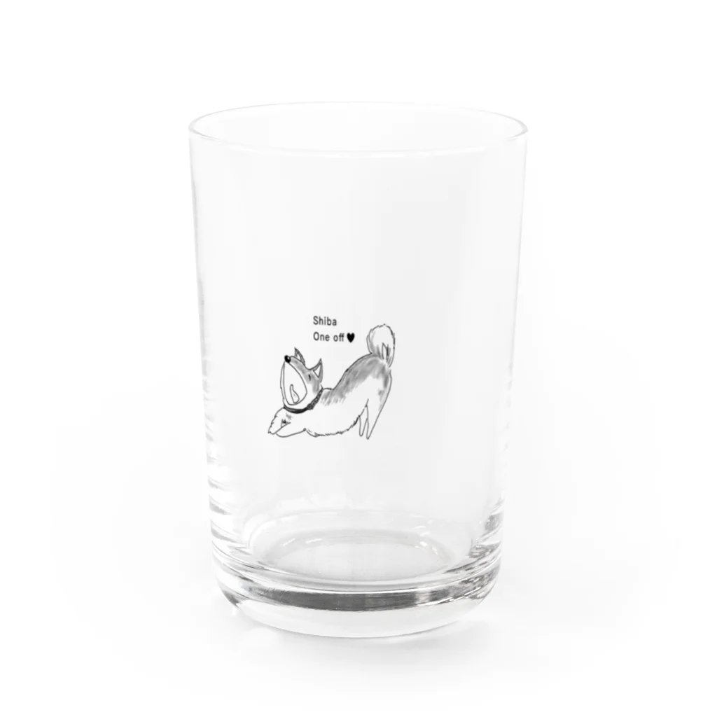 イム🐕犬好きと繋がりたいのイムshop Water Glass :front