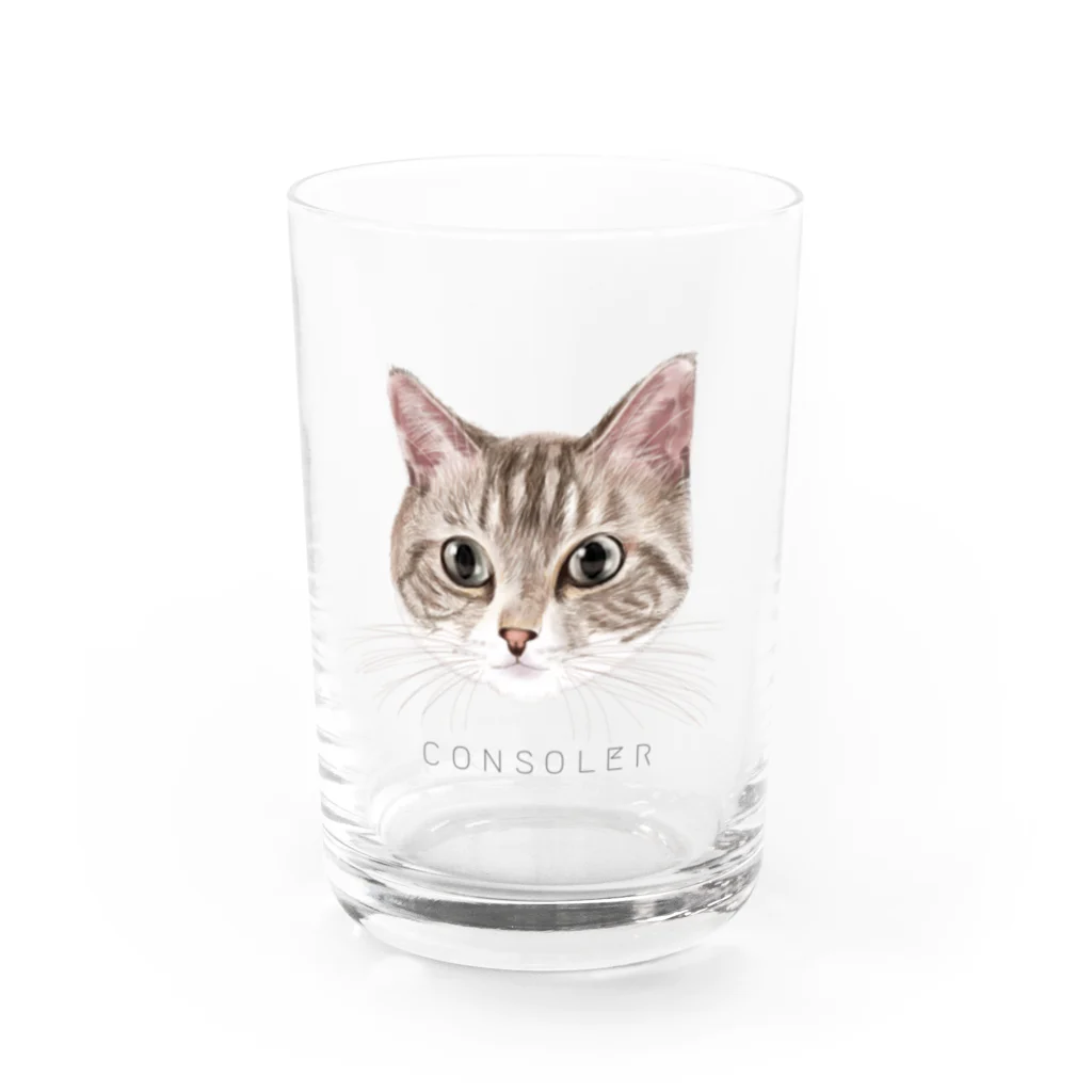 CONSOLER(コンソレ)のCONSOLER 猫 001  Water Glass :front