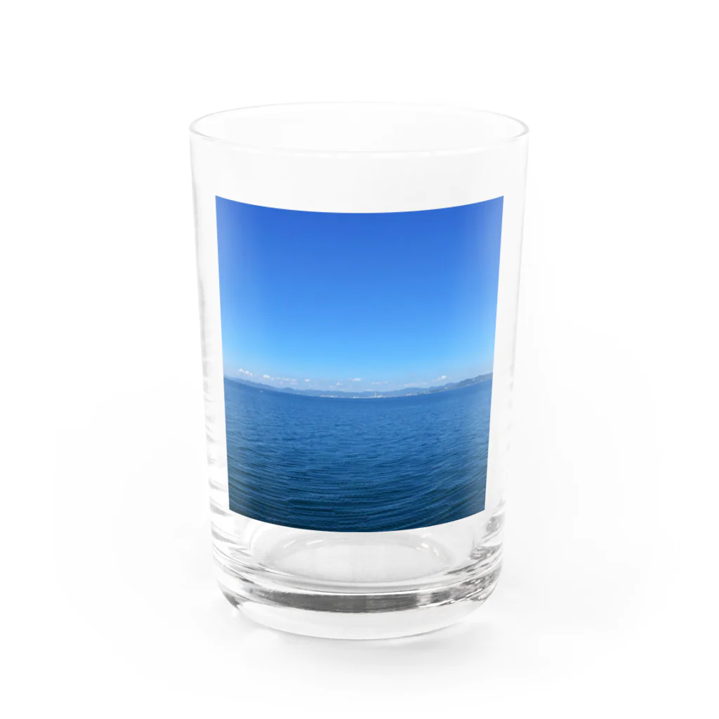 ArtWillの瀬戸内 快晴 Water Glass :front