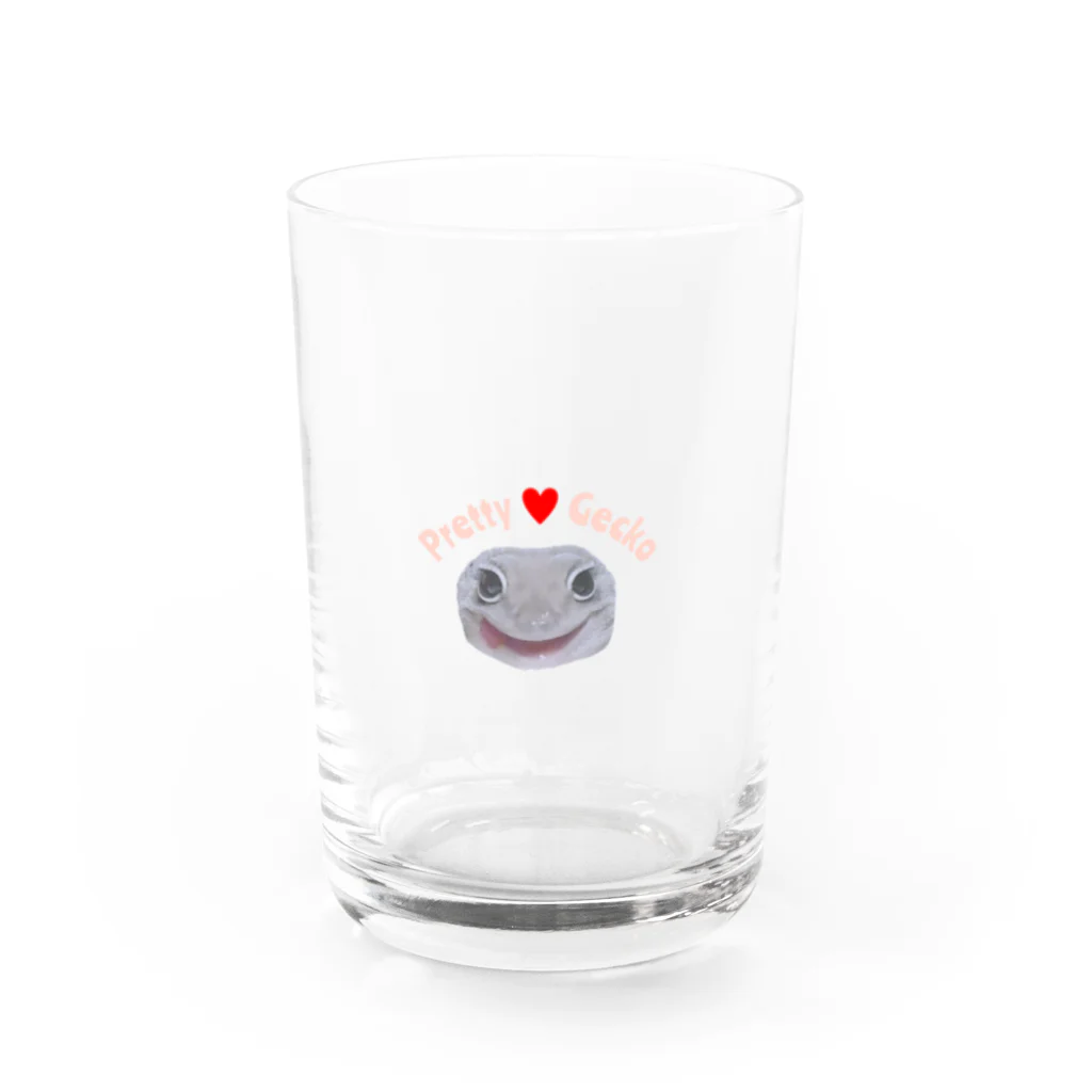 ぷてぃ子の店のにしあふスマイル Water Glass :front